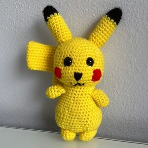 Crochet Pikachu Plush Toy